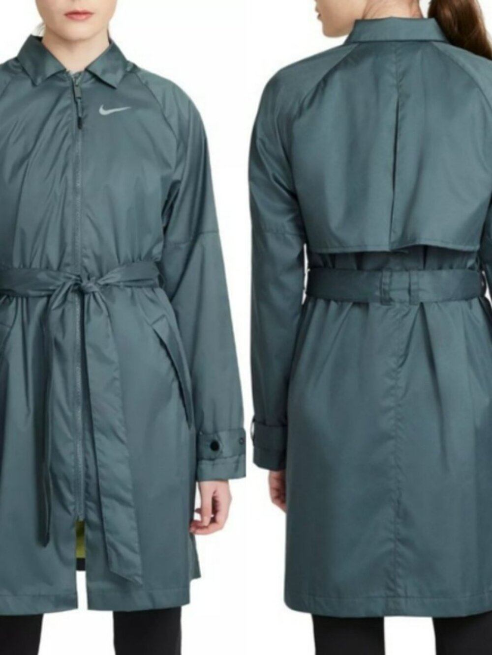 Nike Sportswear Windrunner Woven Trench Jacket Coat - Picture 3 of 11